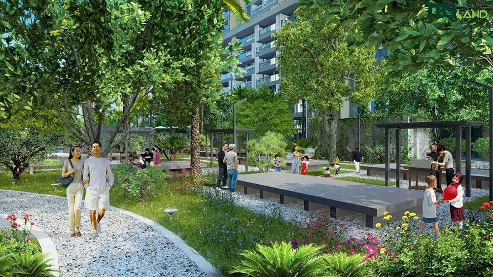 Công viên dạo bộ dự án G Skyline Homes
