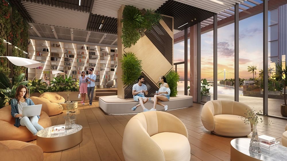 Phòng sinh hoạt công cộng tại dự án G Skyline Homes