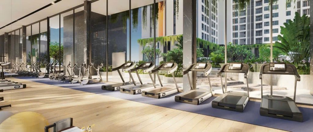 Phòng gym tại dự án G Skyline Homes